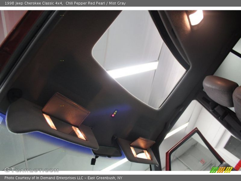 Chili Pepper Red Pearl / Mist Gray 1998 Jeep Cherokee Classic 4x4
