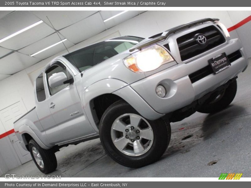 Silver Streak Mica / Graphite Gray 2005 Toyota Tacoma V6 TRD Sport Access Cab 4x4