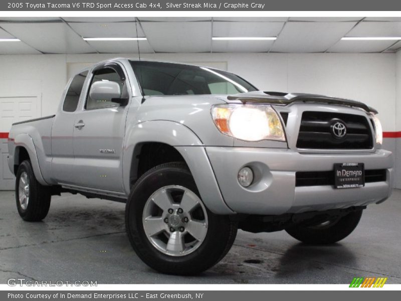 Silver Streak Mica / Graphite Gray 2005 Toyota Tacoma V6 TRD Sport Access Cab 4x4