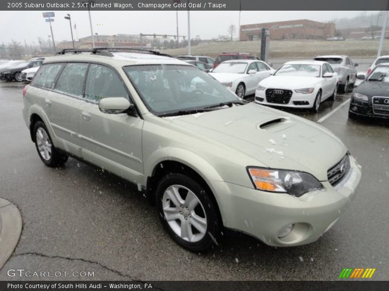 Front 3/4 View of 2005 Outback 2.5XT Limited Wagon