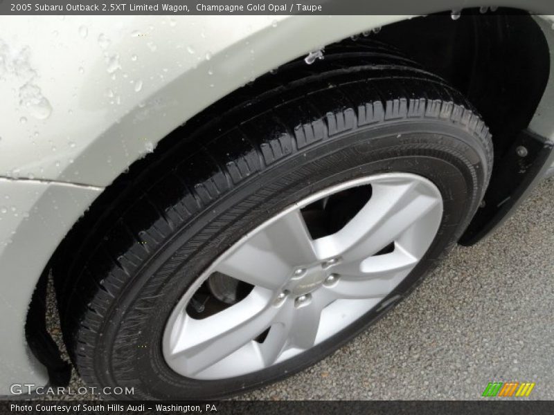 Champagne Gold Opal / Taupe 2005 Subaru Outback 2.5XT Limited Wagon