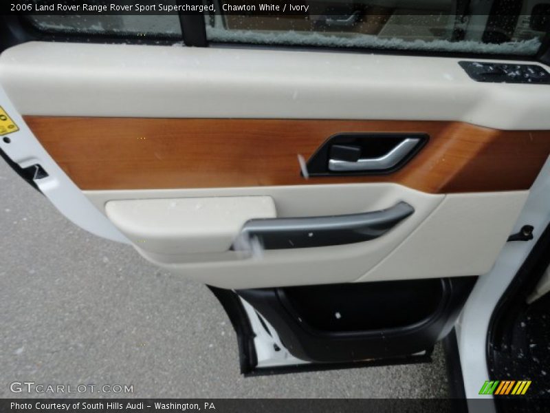 Chawton White / Ivory 2006 Land Rover Range Rover Sport Supercharged