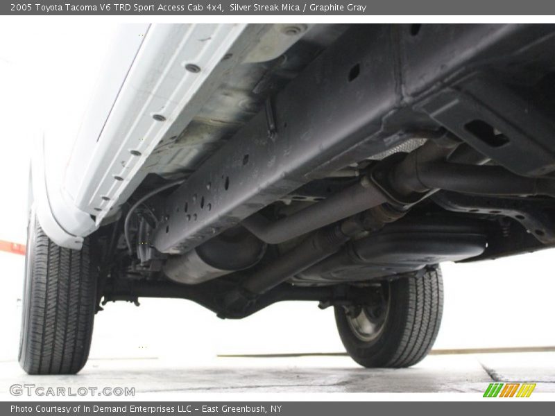 Undercarriage of 2005 Tacoma V6 TRD Sport Access Cab 4x4