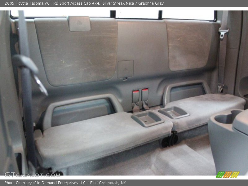 Rear Seat of 2005 Tacoma V6 TRD Sport Access Cab 4x4