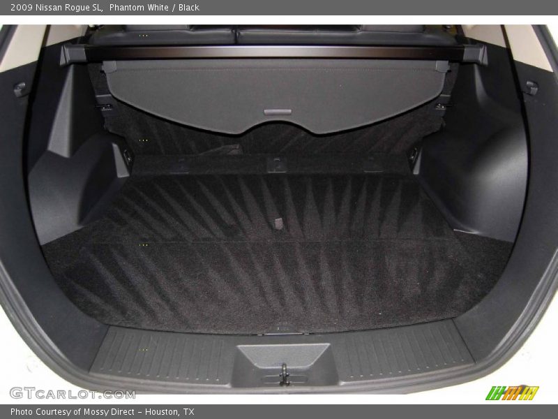 Phantom White / Black 2009 Nissan Rogue SL