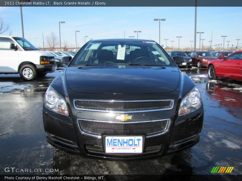 Black Granite Metallic / Ebony 2011 Chevrolet Malibu LT