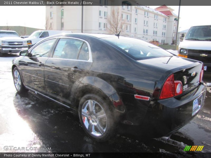Black Granite Metallic / Ebony 2011 Chevrolet Malibu LT