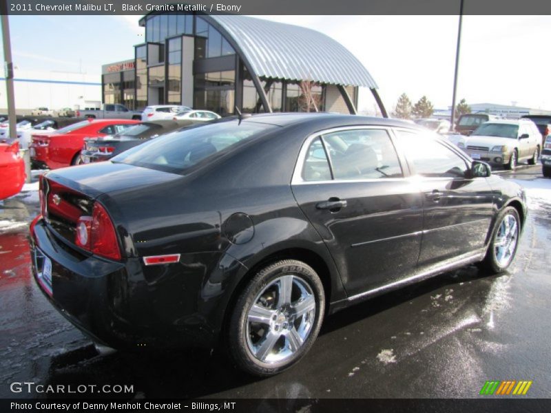 Black Granite Metallic / Ebony 2011 Chevrolet Malibu LT