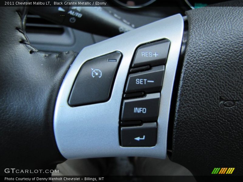 Black Granite Metallic / Ebony 2011 Chevrolet Malibu LT