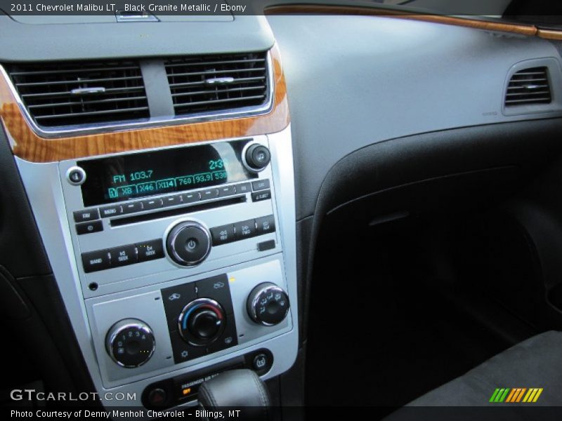 Black Granite Metallic / Ebony 2011 Chevrolet Malibu LT