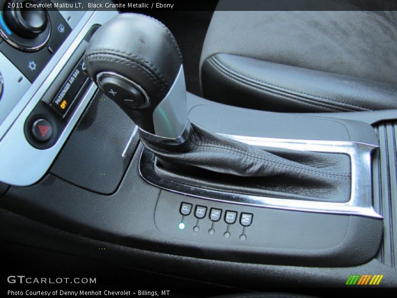 Black Granite Metallic / Ebony 2011 Chevrolet Malibu LT