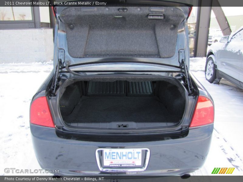 Black Granite Metallic / Ebony 2011 Chevrolet Malibu LT