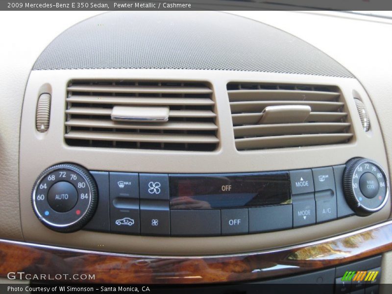 Pewter Metallic / Cashmere 2009 Mercedes-Benz E 350 Sedan
