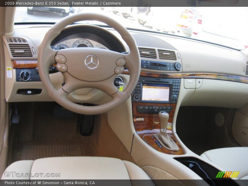 Pewter Metallic / Cashmere 2009 Mercedes-Benz E 350 Sedan