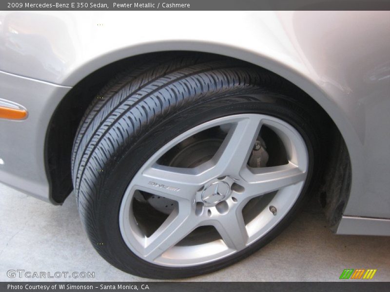 Pewter Metallic / Cashmere 2009 Mercedes-Benz E 350 Sedan