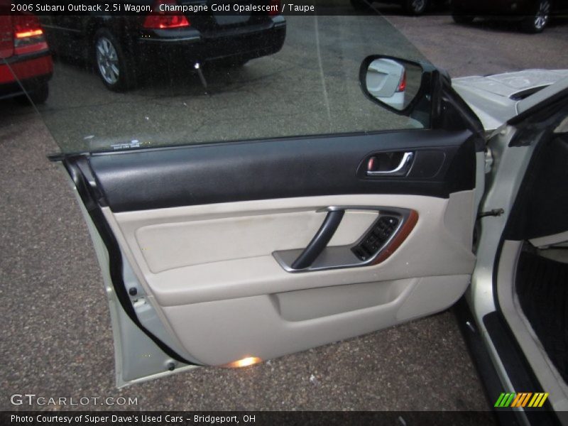 Champagne Gold Opalescent / Taupe 2006 Subaru Outback 2.5i Wagon