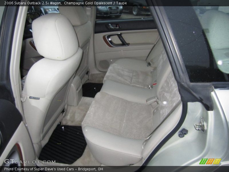 Champagne Gold Opalescent / Taupe 2006 Subaru Outback 2.5i Wagon