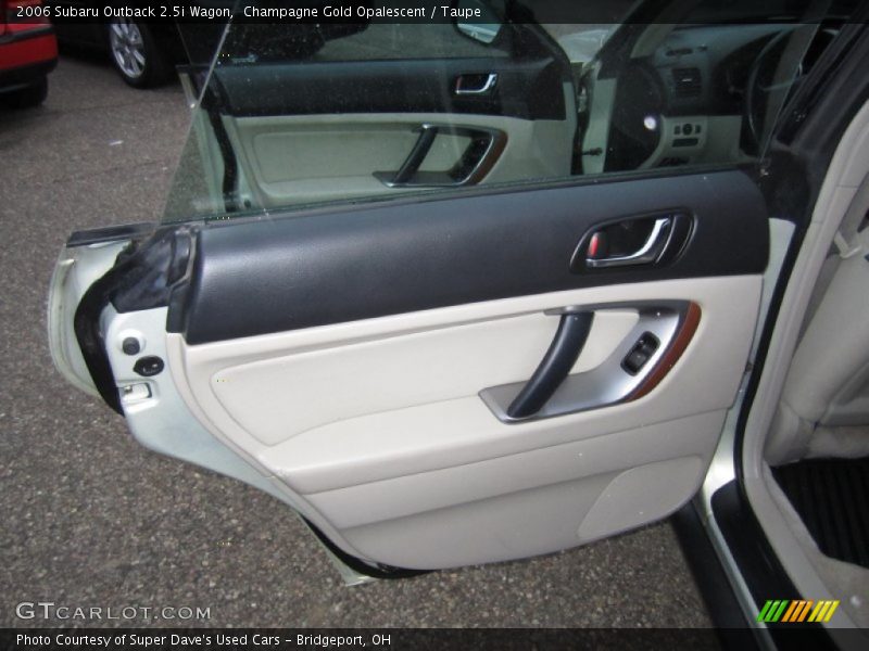 Champagne Gold Opalescent / Taupe 2006 Subaru Outback 2.5i Wagon