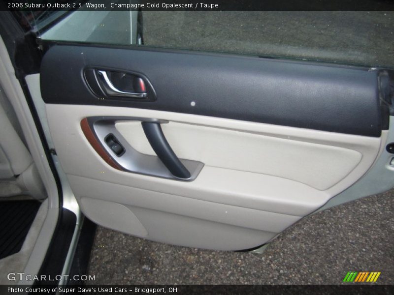 Champagne Gold Opalescent / Taupe 2006 Subaru Outback 2.5i Wagon