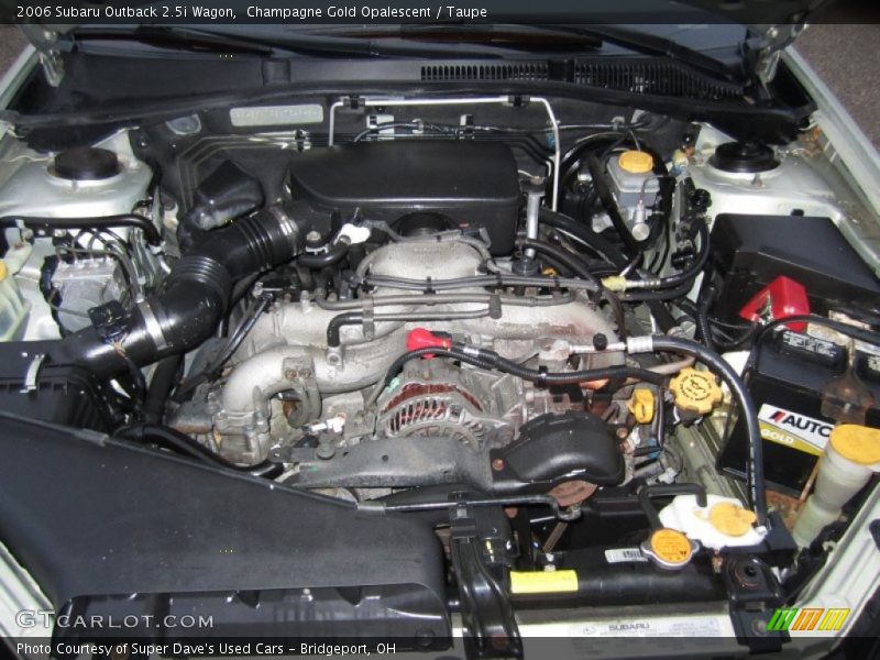 Champagne Gold Opalescent / Taupe 2006 Subaru Outback 2.5i Wagon