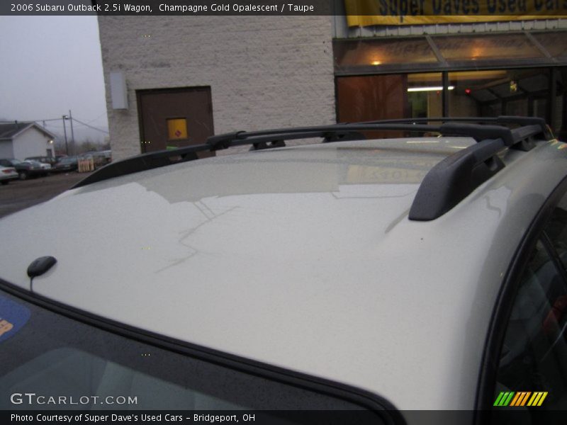 Champagne Gold Opalescent / Taupe 2006 Subaru Outback 2.5i Wagon