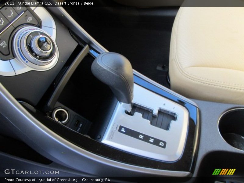  2011 Elantra GLS 6 Speed Shiftronic Automatic Shifter