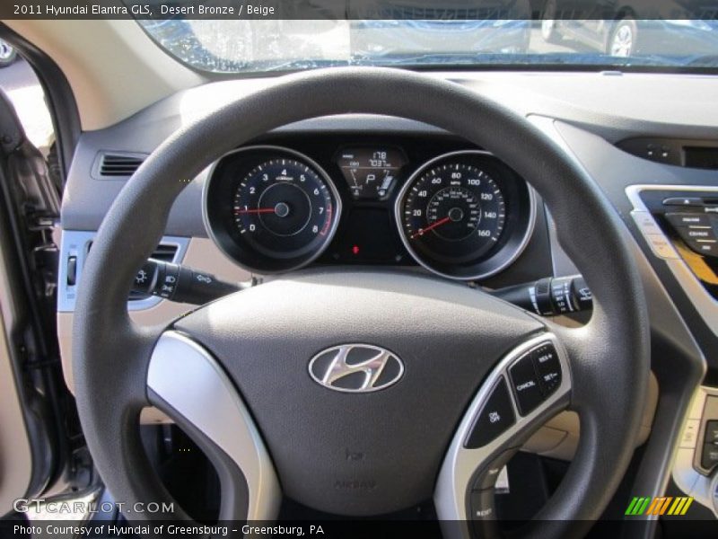  2011 Elantra GLS Steering Wheel