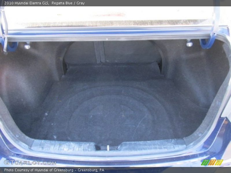 Regatta Blue / Gray 2010 Hyundai Elantra GLS