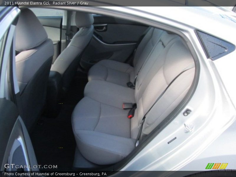 Radiant Silver / Gray 2011 Hyundai Elantra GLS