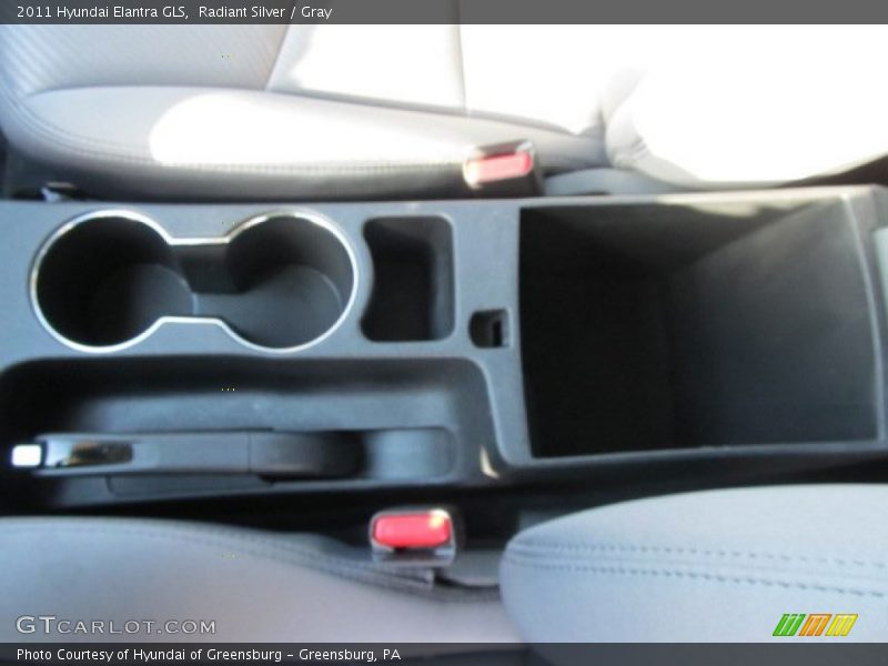 Radiant Silver / Gray 2011 Hyundai Elantra GLS