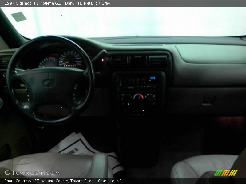 Dark Teal Metallic / Gray 1997 Oldsmobile Silhouette GLS