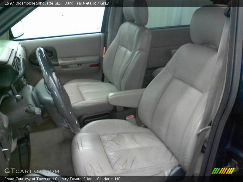 Dark Teal Metallic / Gray 1997 Oldsmobile Silhouette GLS