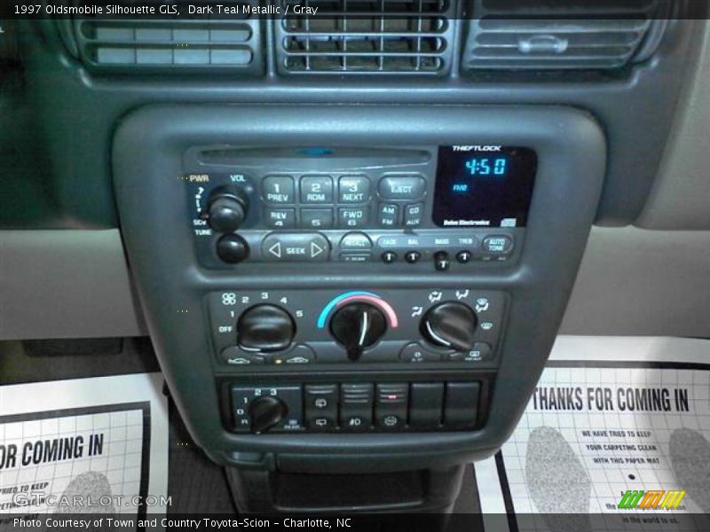 Dark Teal Metallic / Gray 1997 Oldsmobile Silhouette GLS