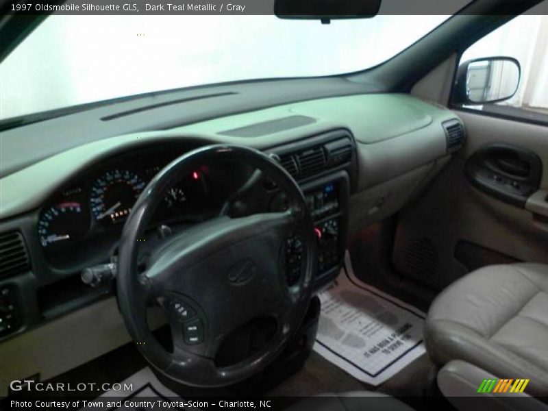 Dark Teal Metallic / Gray 1997 Oldsmobile Silhouette GLS