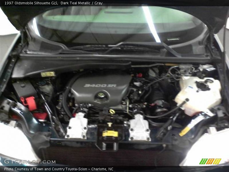 Dark Teal Metallic / Gray 1997 Oldsmobile Silhouette GLS
