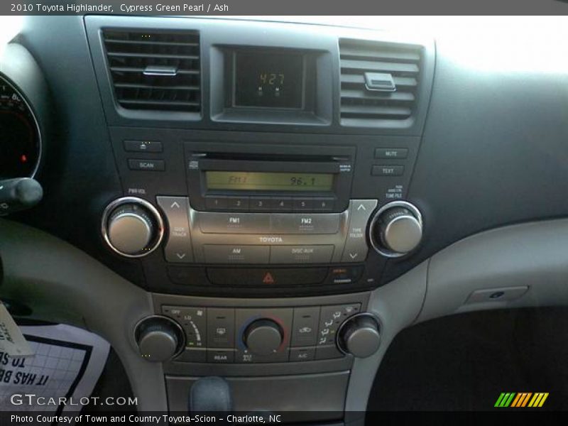 Cypress Green Pearl / Ash 2010 Toyota Highlander
