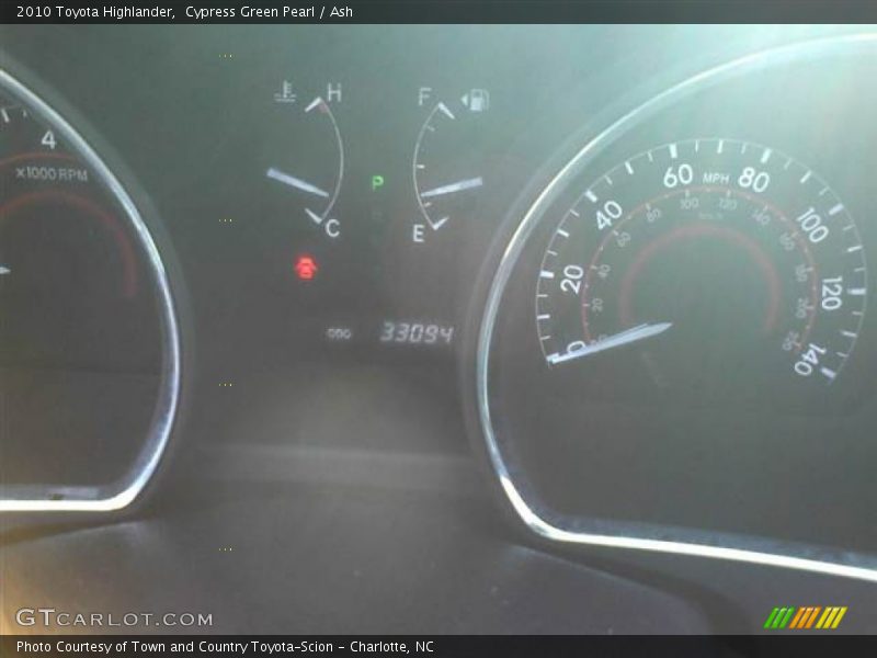 Cypress Green Pearl / Ash 2010 Toyota Highlander