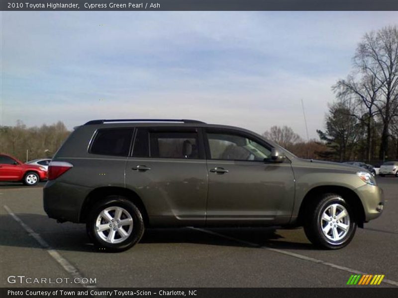 Cypress Green Pearl / Ash 2010 Toyota Highlander
