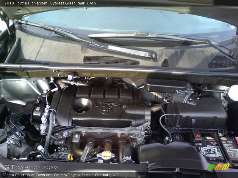 Cypress Green Pearl / Ash 2010 Toyota Highlander