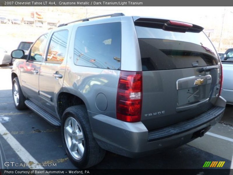 Graystone Metallic / Dark Titanium/Light Titanium 2007 Chevrolet Tahoe LT 4x4