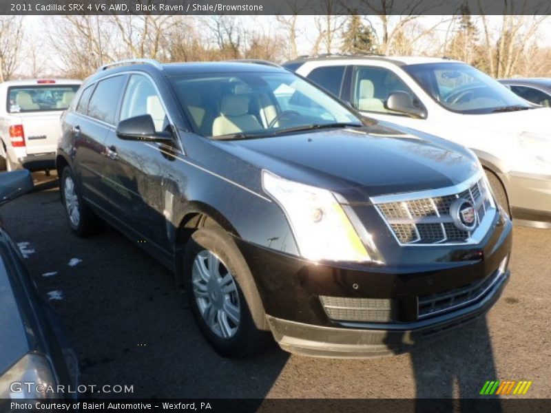 Black Raven / Shale/Brownstone 2011 Cadillac SRX 4 V6 AWD