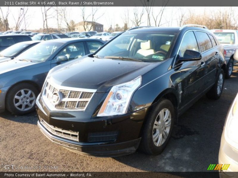 Black Raven / Shale/Brownstone 2011 Cadillac SRX 4 V6 AWD