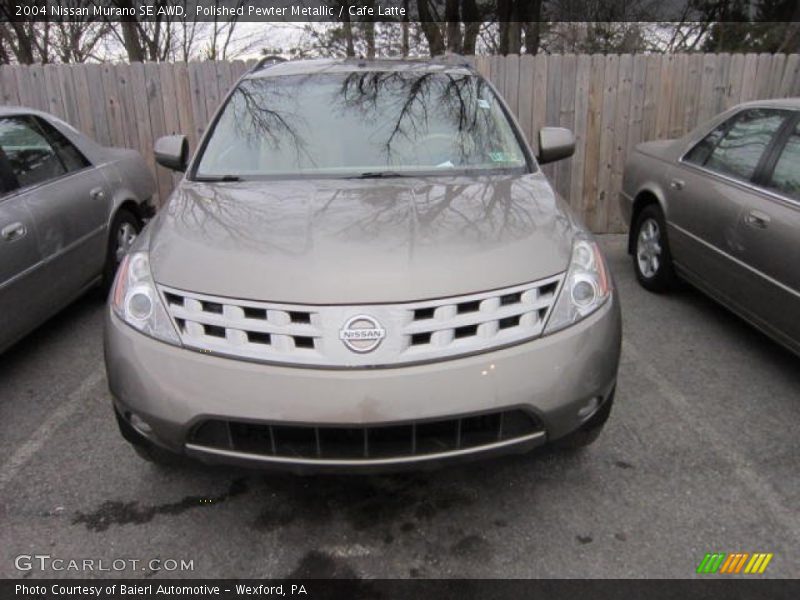 Polished Pewter Metallic / Cafe Latte 2004 Nissan Murano SE AWD