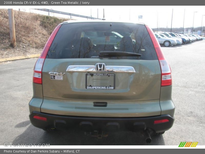 Green Tea Metallic / Ivory 2008 Honda CR-V EX-L 4WD