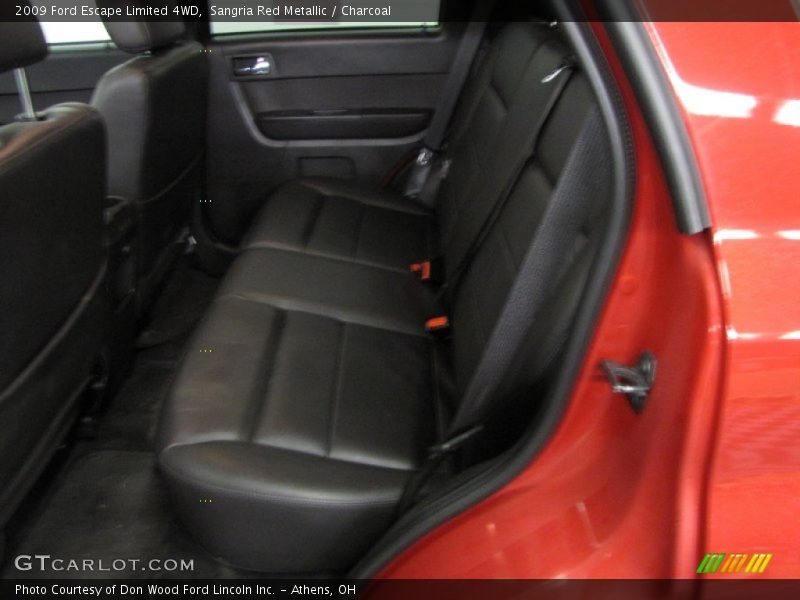 Sangria Red Metallic / Charcoal 2009 Ford Escape Limited 4WD