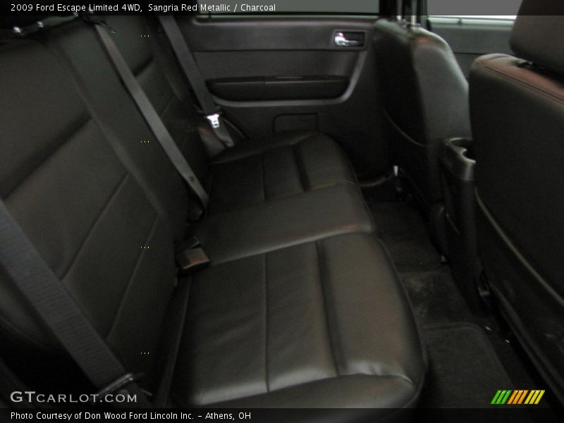 Sangria Red Metallic / Charcoal 2009 Ford Escape Limited 4WD