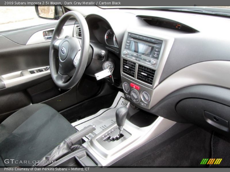 Dark Gray Metallic / Carbon Black 2009 Subaru Impreza 2.5i Wagon