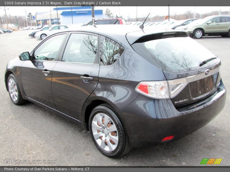 Dark Gray Metallic / Carbon Black 2009 Subaru Impreza 2.5i Wagon