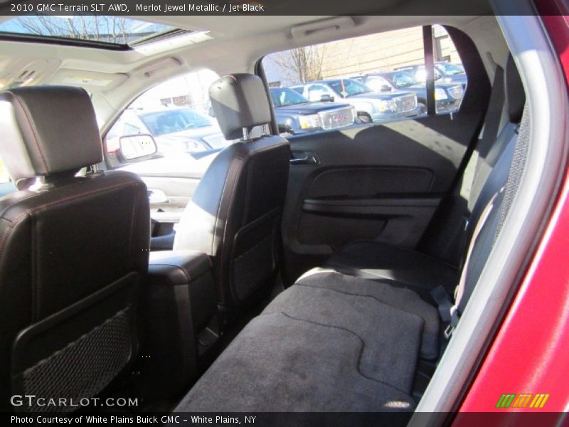 Merlot Jewel Metallic / Jet Black 2010 GMC Terrain SLT AWD