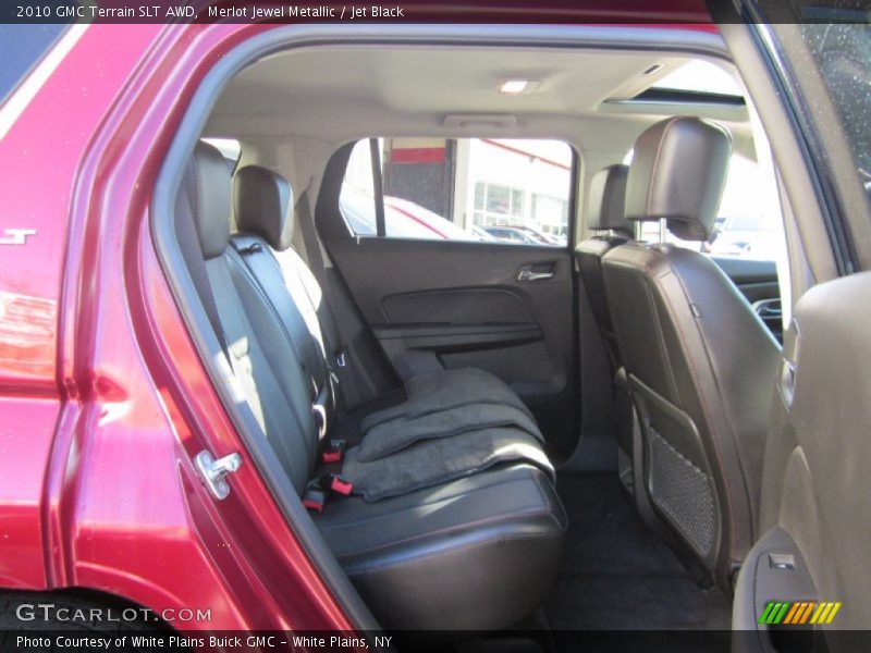 Merlot Jewel Metallic / Jet Black 2010 GMC Terrain SLT AWD